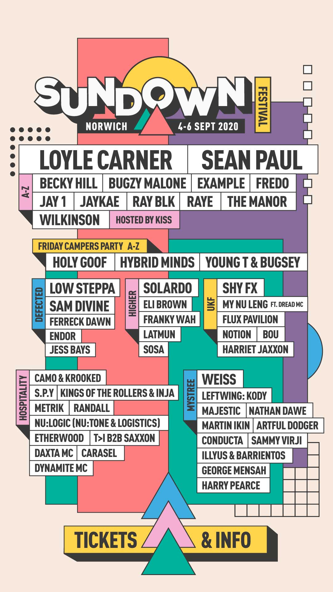 Sundown Festival Music Festival Calendar Summer Festival Guide